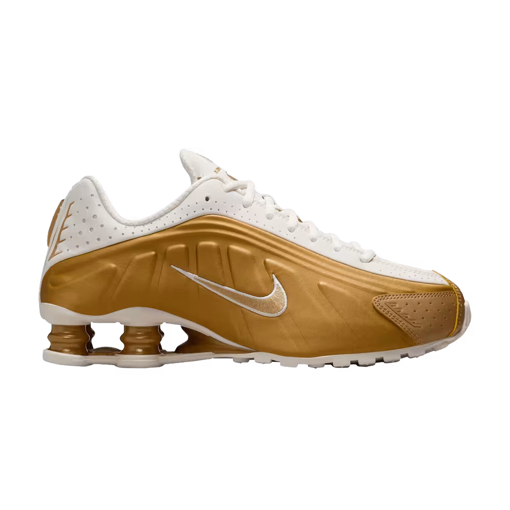 Nike Women's Shox R4 Metallic Gold