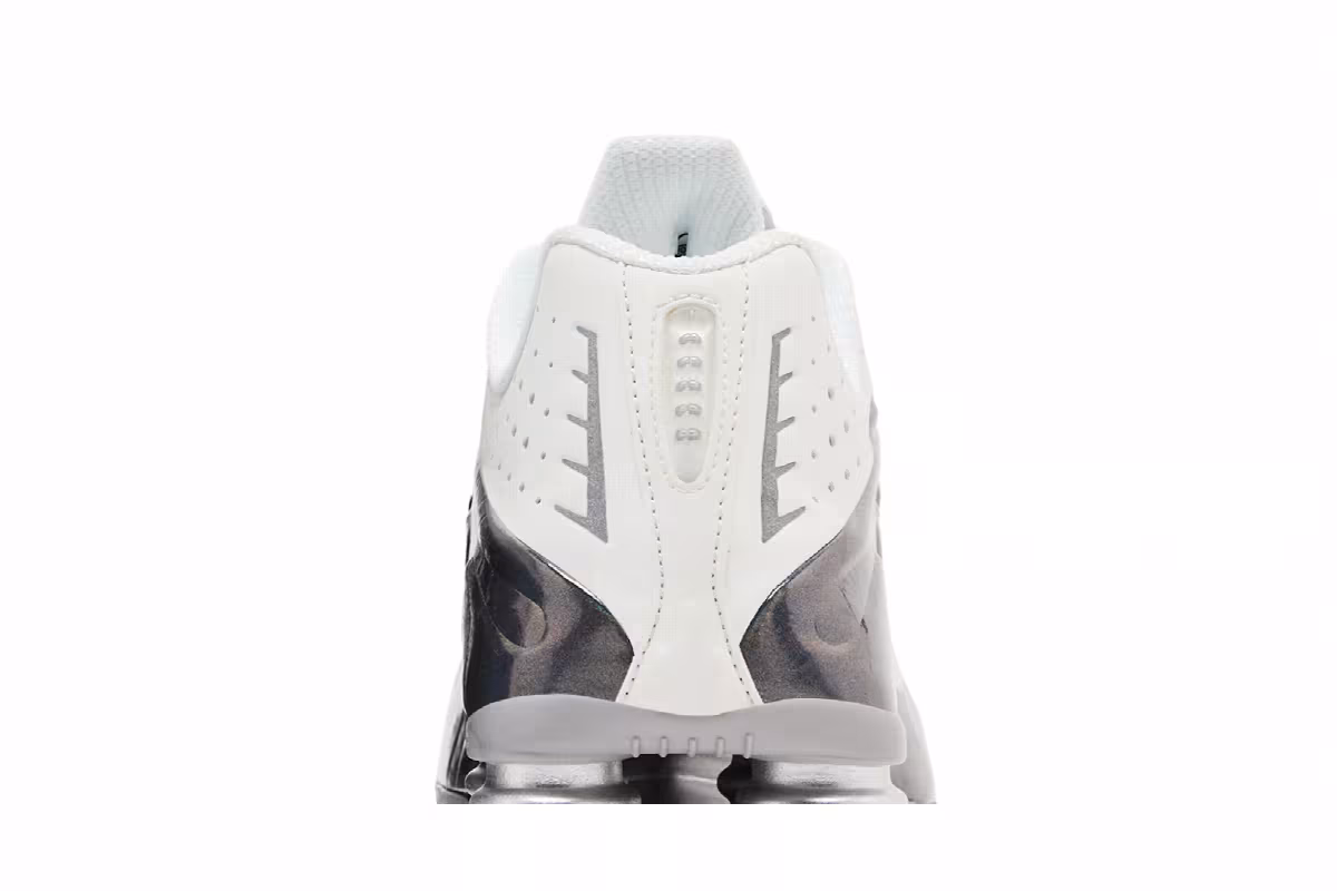 Nike Women's Shox R4 White Iridescent, view 8