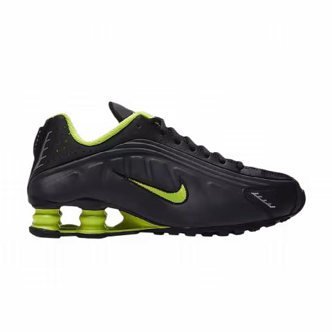 Nike Shox R4 GS 'Black Volt'