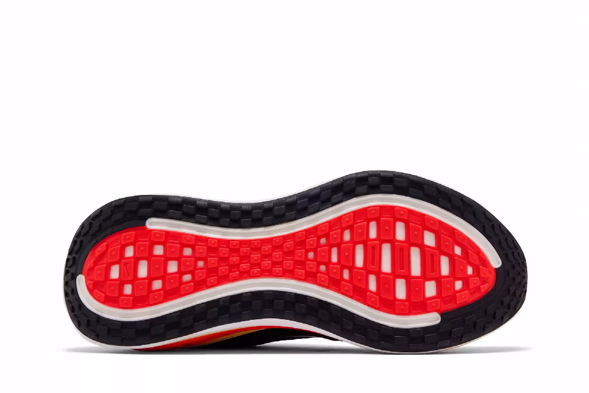 Nike Vomero Plus Black Bright Crimson White, view 5