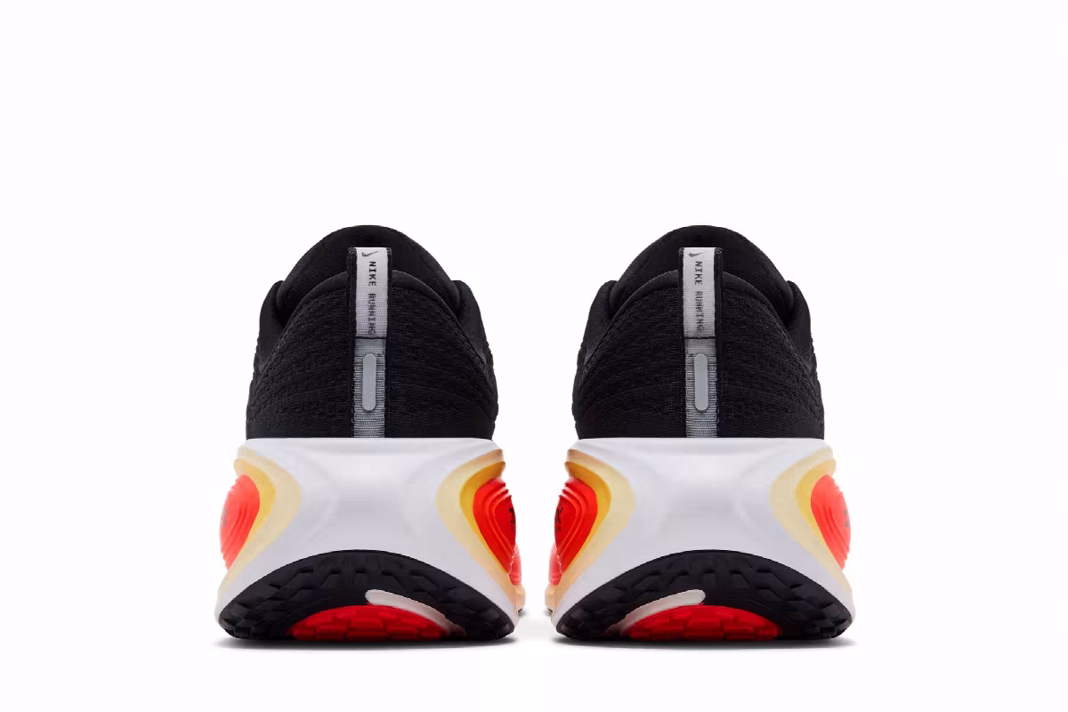 Nike Vomero Plus Black Bright Crimson White, view 7