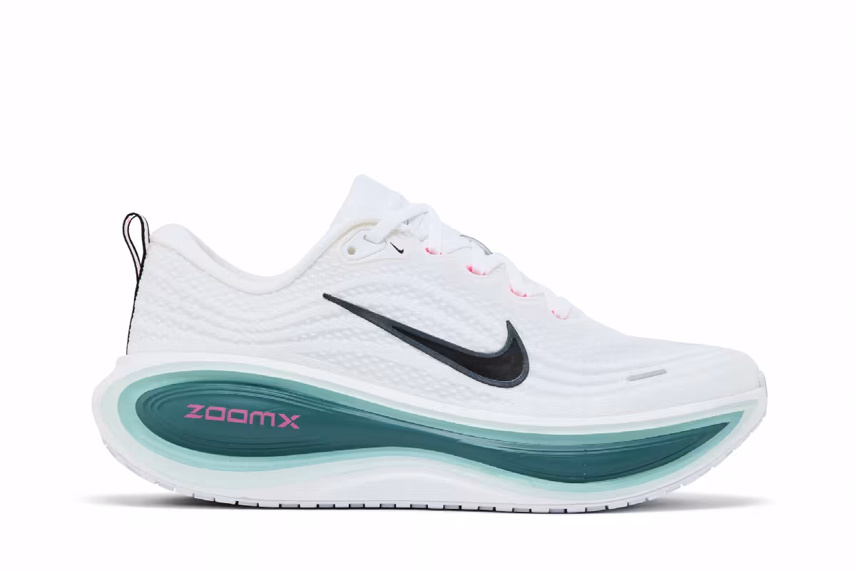 Nike Vomero Plus White Black Slate Pink, view 2