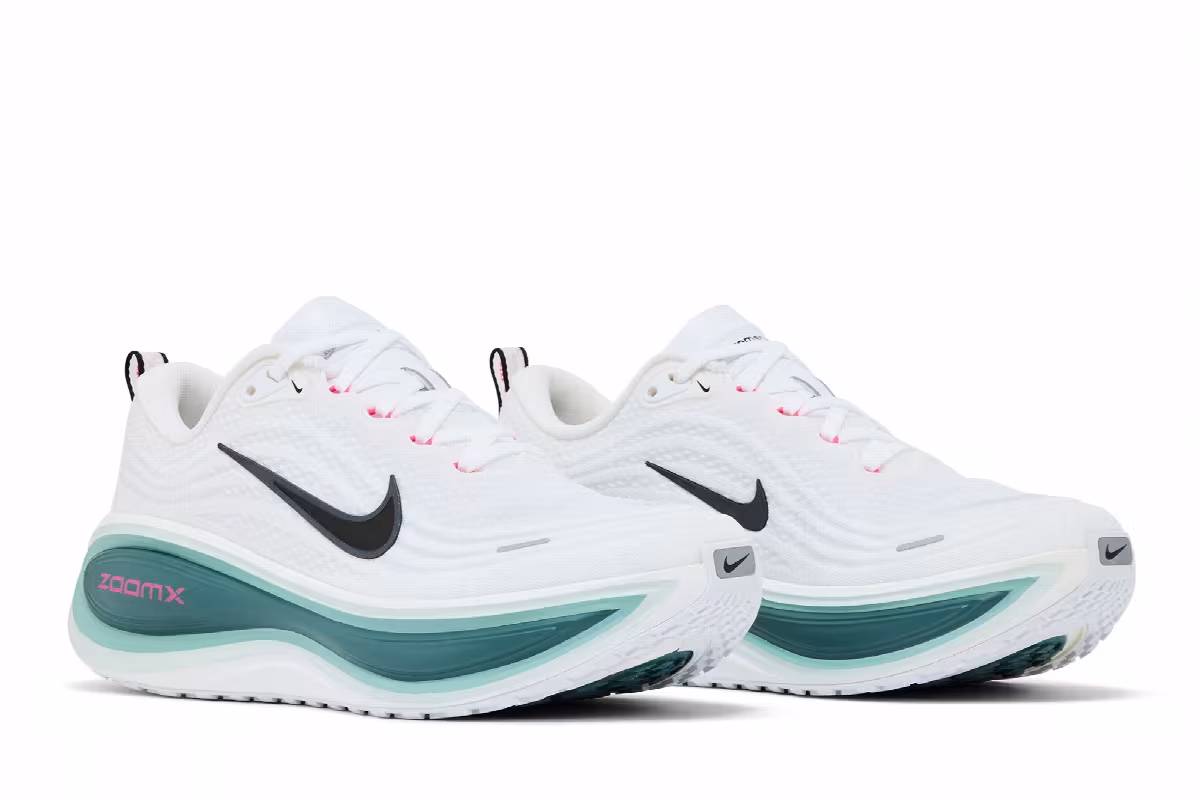 Nike Vomero Plus White Black Slate Pink, view 9