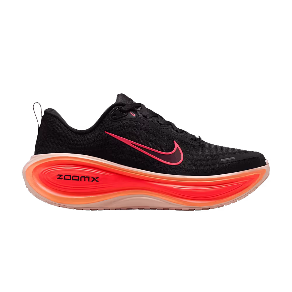Nike Women's Vomero Plus Black Bright Mango Hot Lava