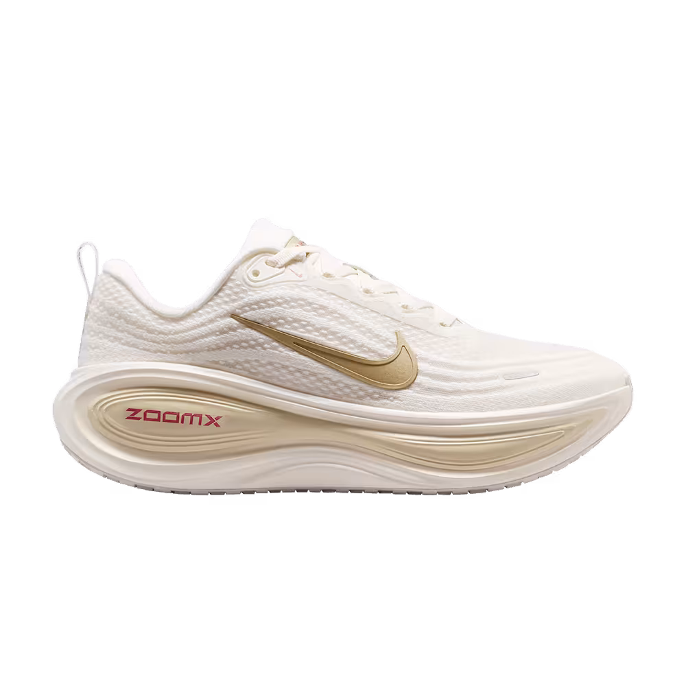 Nike Women's Vomero Plus Sail White Light Khaki Natural White Metal Valley