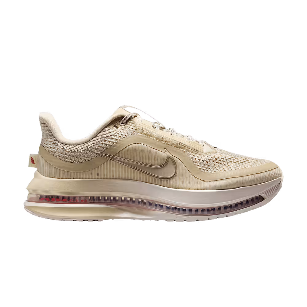 Nike Women's Air Zoom Pegasus Light Khaki Sail White Pink White Metal Valley