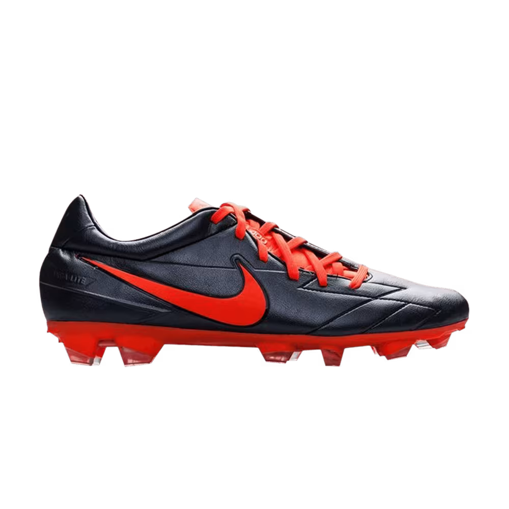 Nike Total 90 Laser 4 KL FG Black Total Crimson