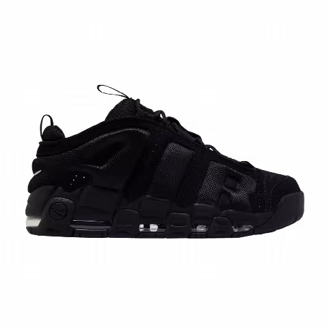 Nike Air More Uptempo Low 'Triple Black'