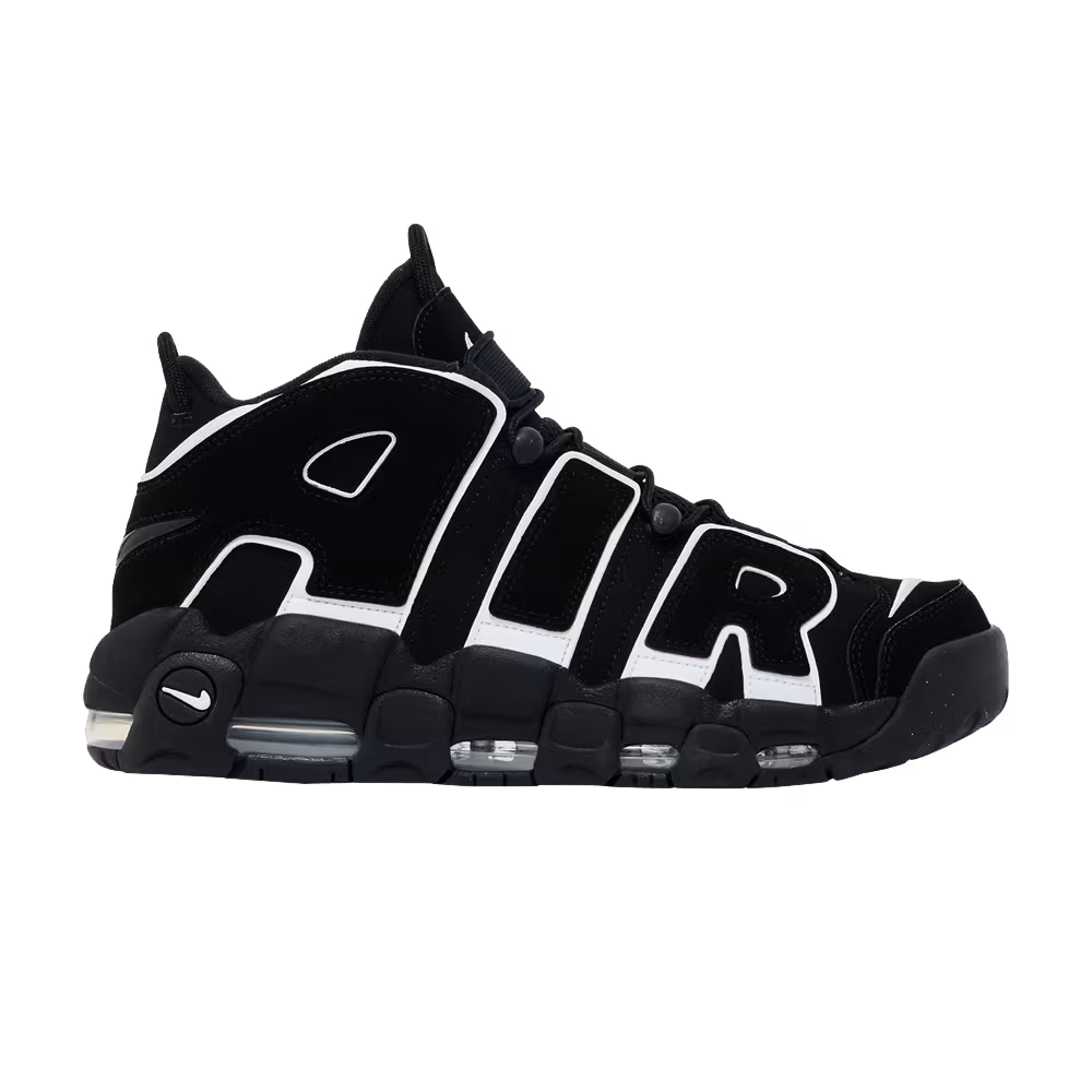Nike Air More Uptempo Black White 2023
