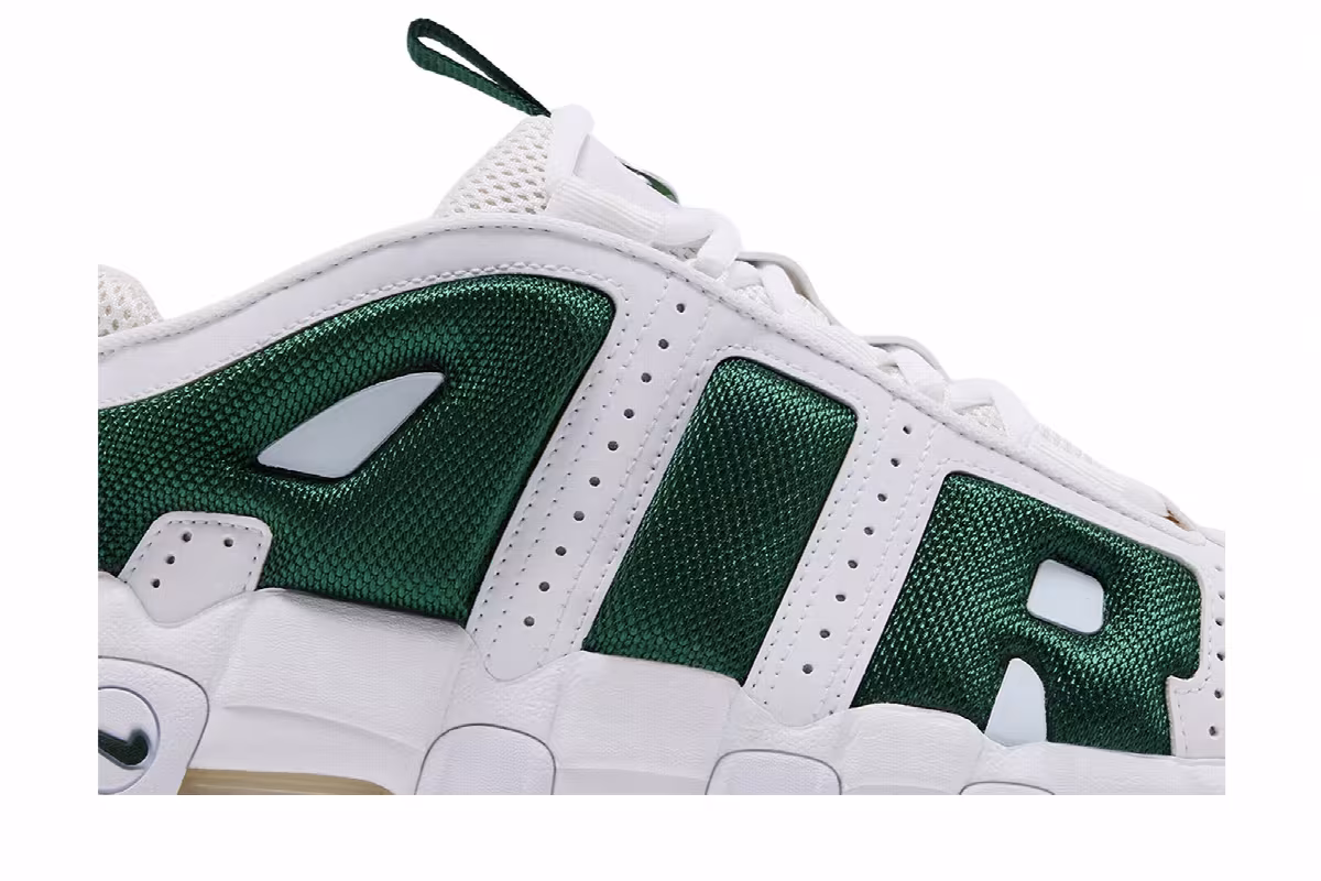 Nike Air More Uptempo Low White Fir, view 3