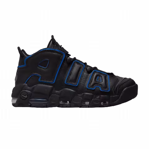Nike Air More Uptempo 'Black Game Royal'
