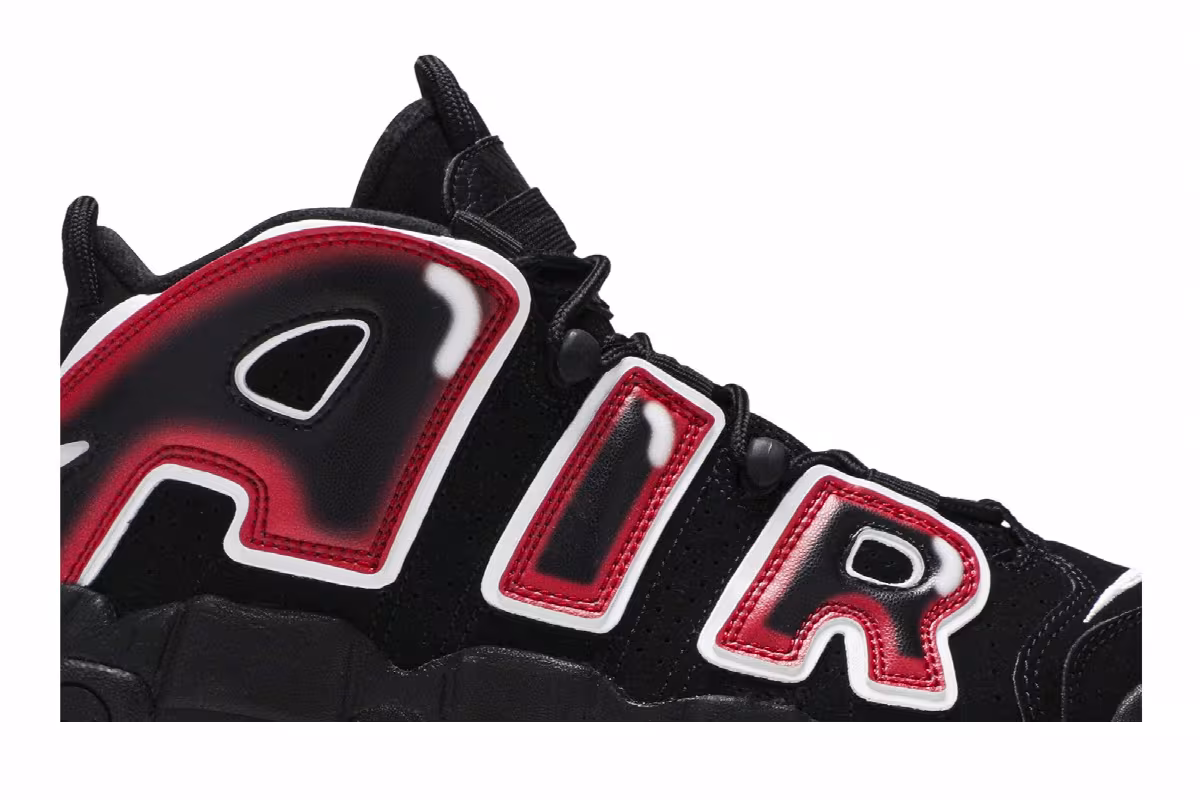 Nike Air More Uptempo 96 BG Laser Crimson, view 3