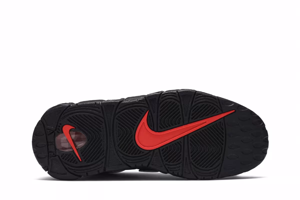 Nike Air More Uptempo 96 BG Laser Crimson, view 5