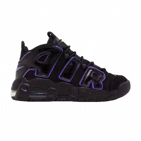 Nike Air More Uptempo GS 'Black Action Grape'