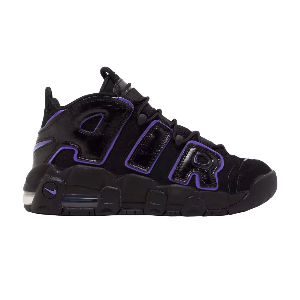 Nike Air More Uptempo GS Black Action Grape