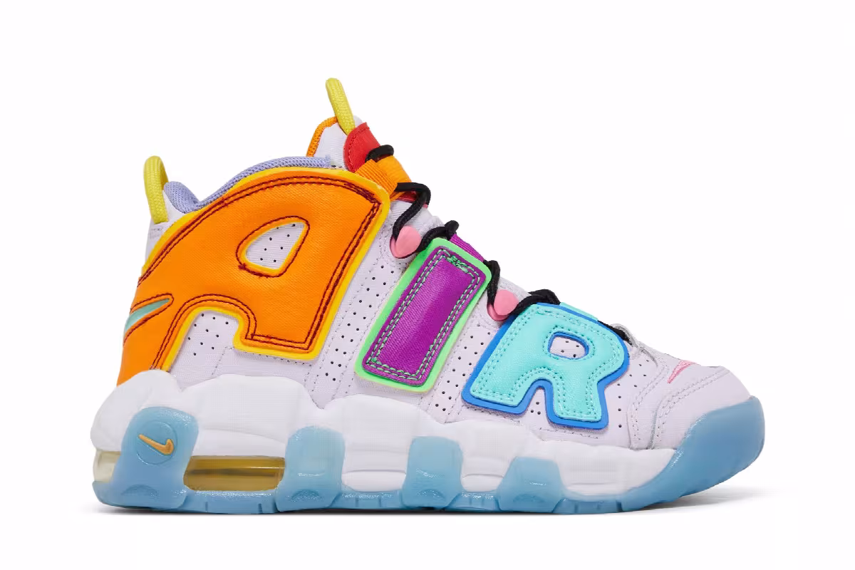 Nike Air More Uptempo GS, view 2
