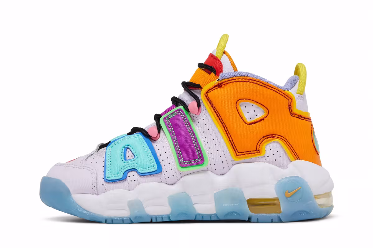 Nike Air More Uptempo GS, view 4