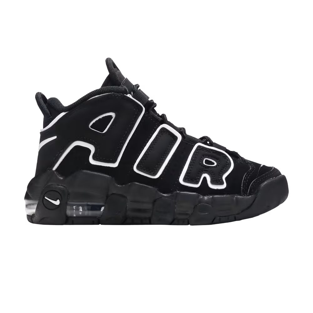 Nike Air More Uptempo PS Black White