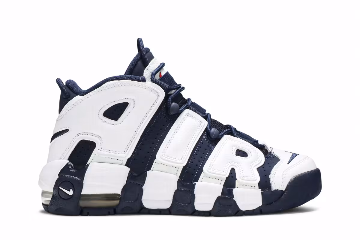 Nike Air More Uptempo GS Olympic 2016, view 2