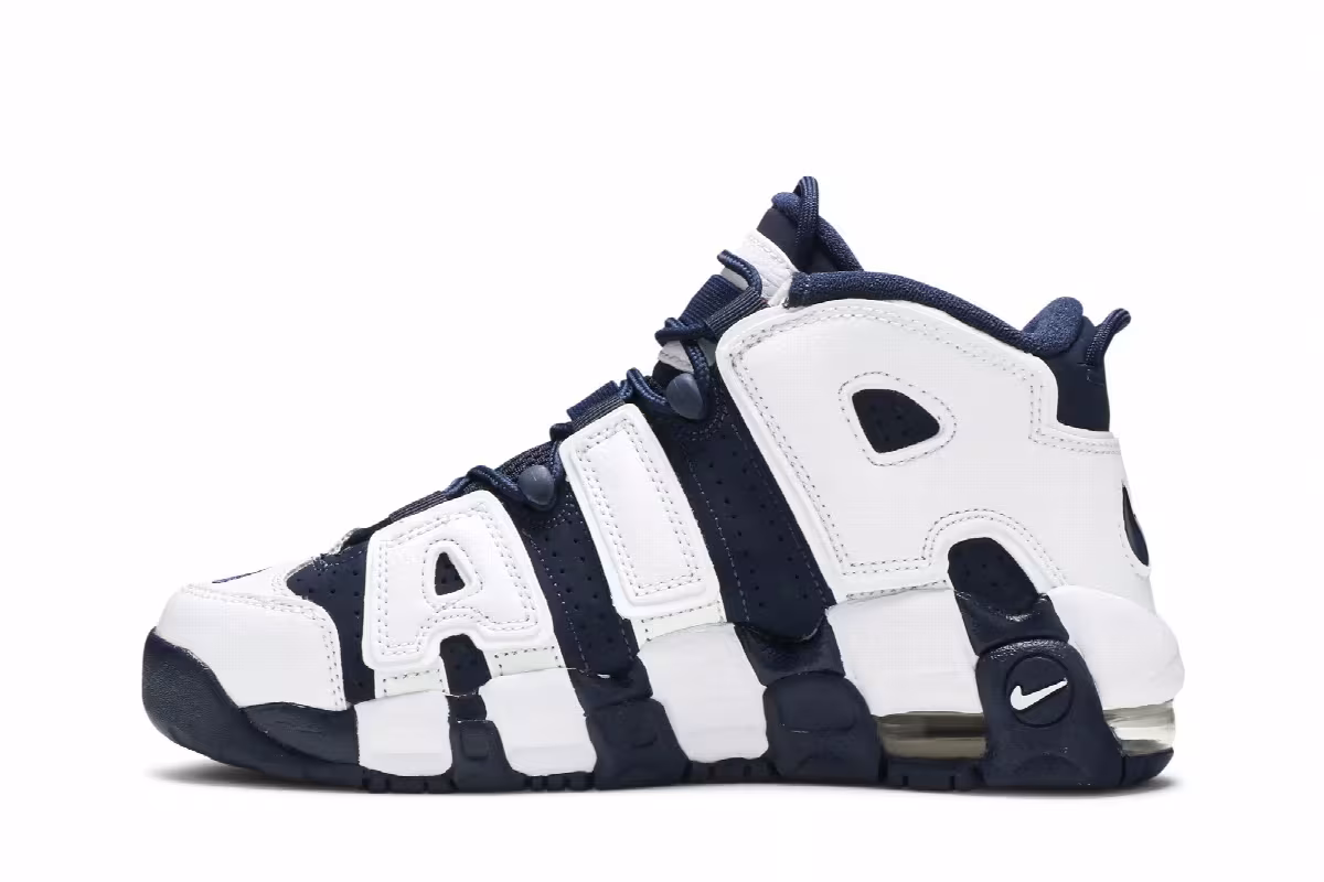 Nike Air More Uptempo GS Olympic 2016, view 4