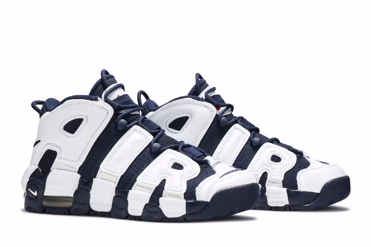 Nike Air More Uptempo GS Olympic 2016, view 9