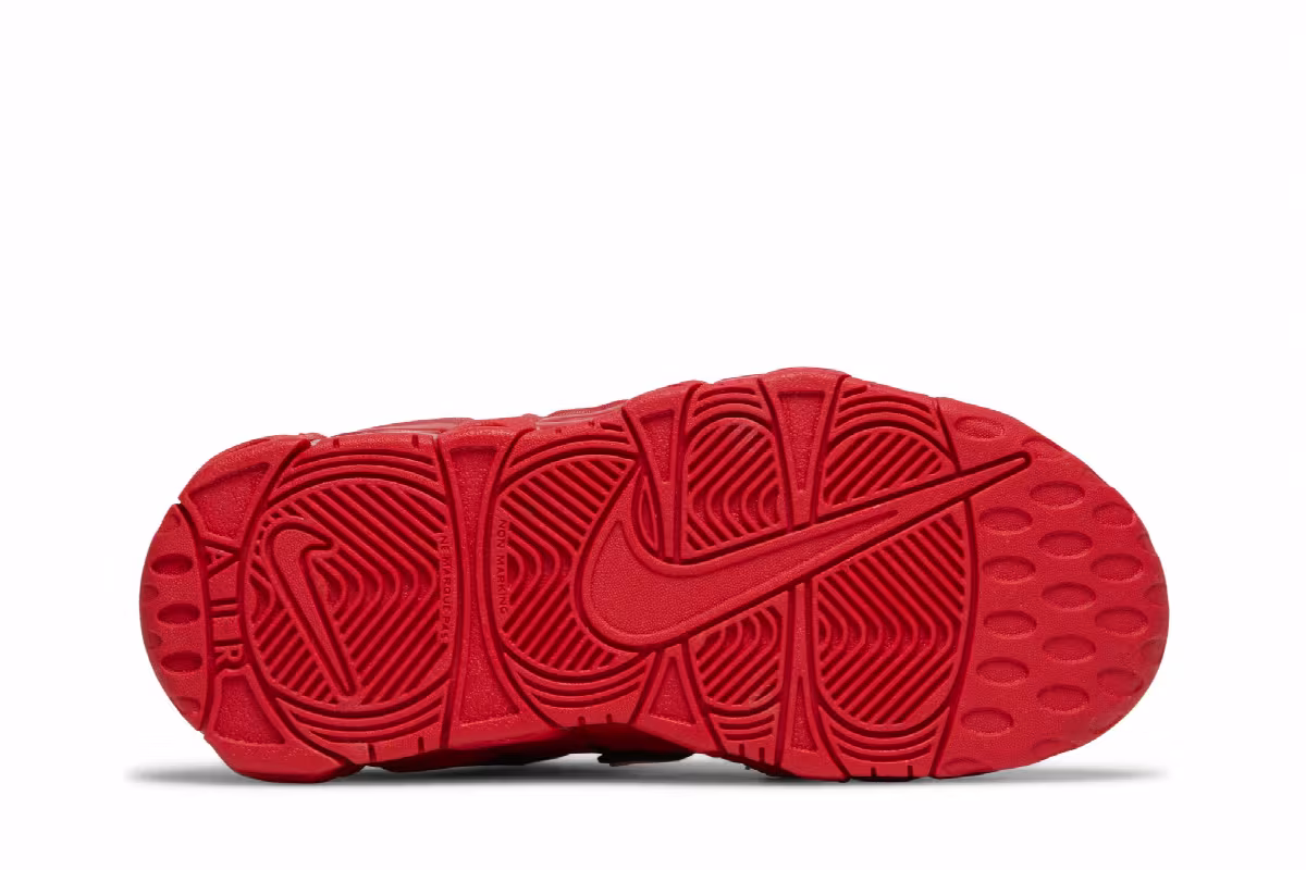 Nike Air More Uptempo QS PS University Red, view 5