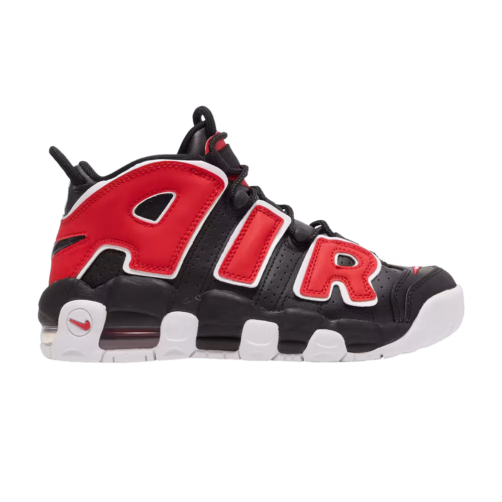 Nike Air More Uptempo GS Black University Red