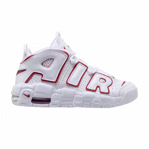Nike Air More Uptempo GS 'White Varsity Red'