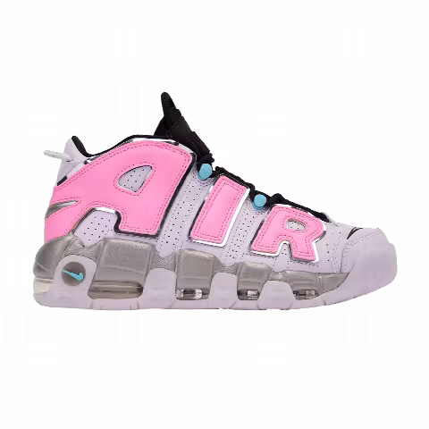Nike Wmns Air More Uptempo 'Silver Vibrant Pink'