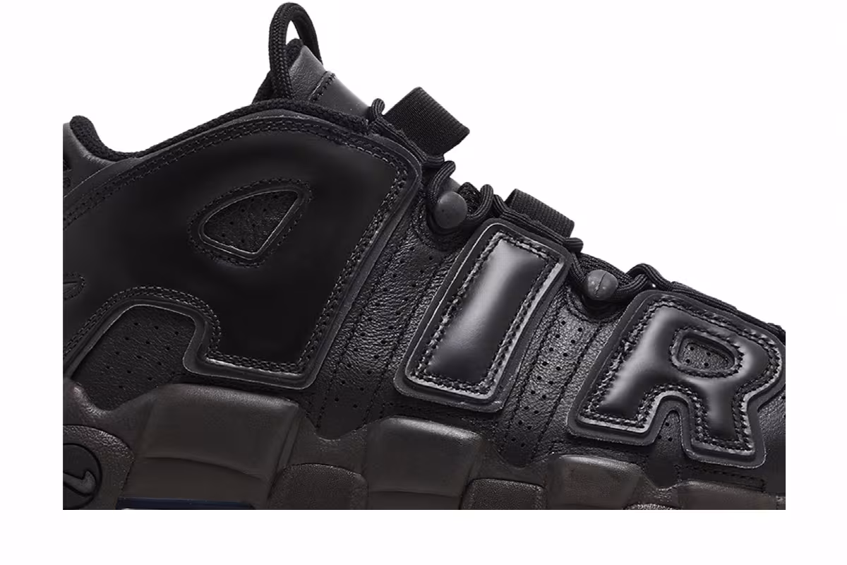 Nike Women's Air More Uptempo Black Baroque Brown, view 3