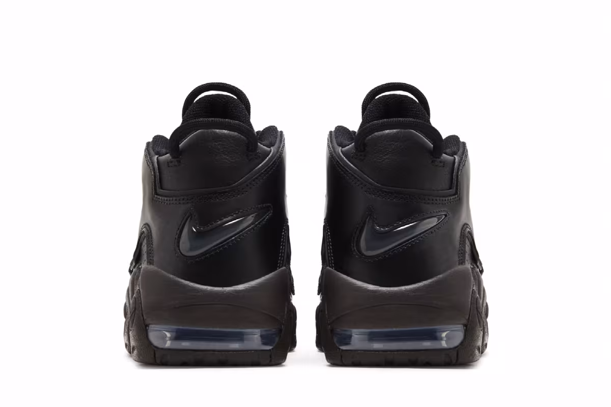 Nike Women's Air More Uptempo Black Baroque Brown, view 7