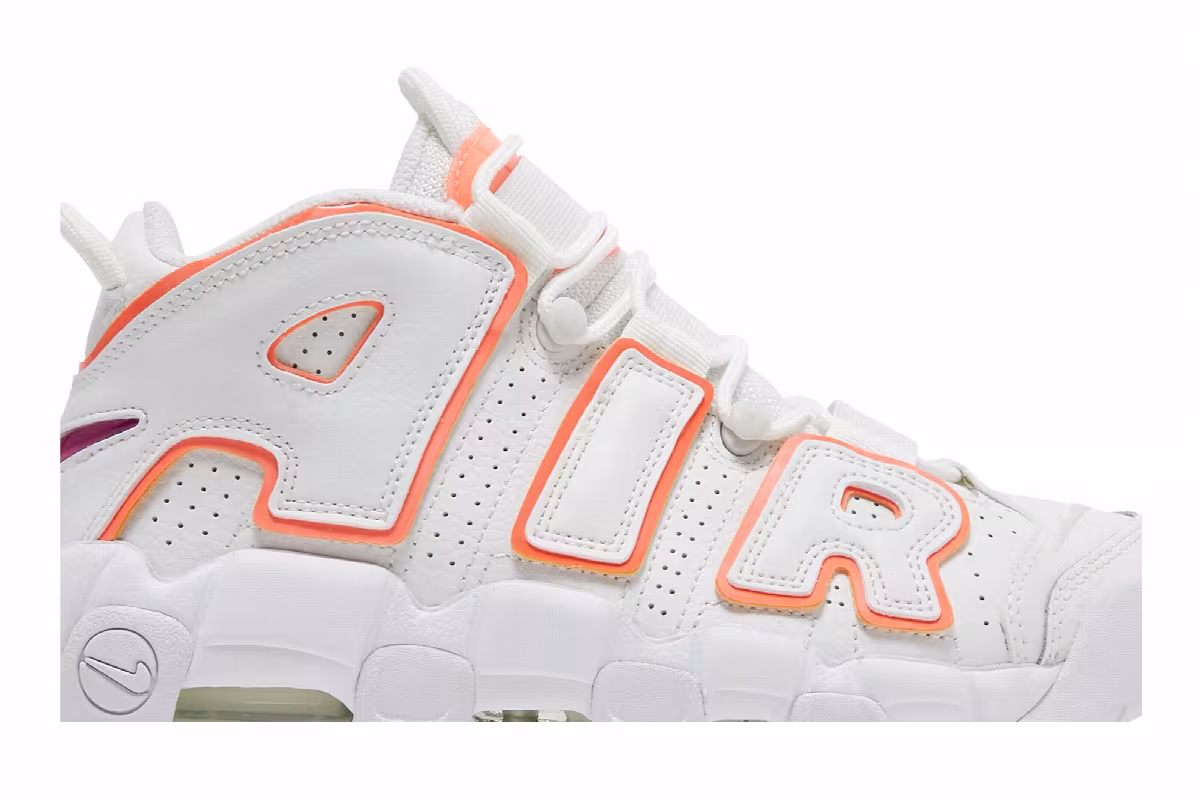 Nike Women's Air More Uptempo Sunset, view 3