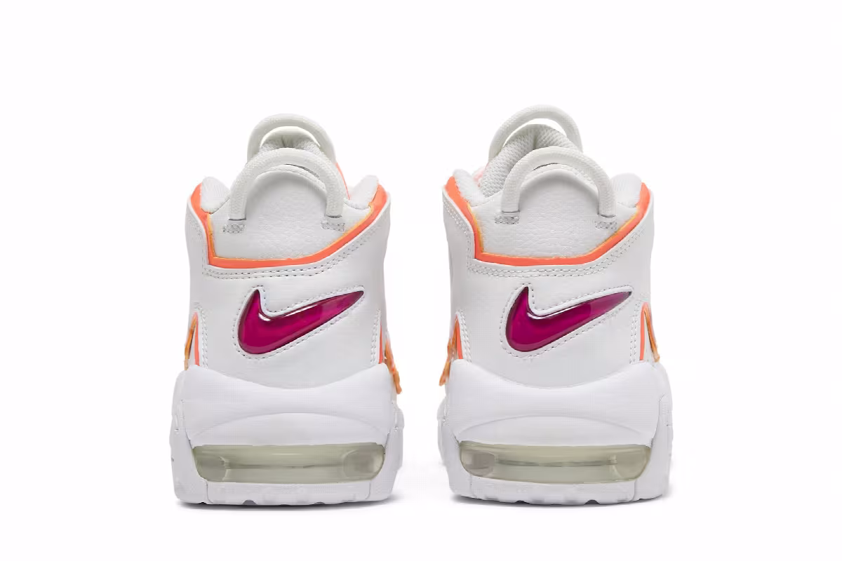 Nike Women's Air More Uptempo Sunset, view 7