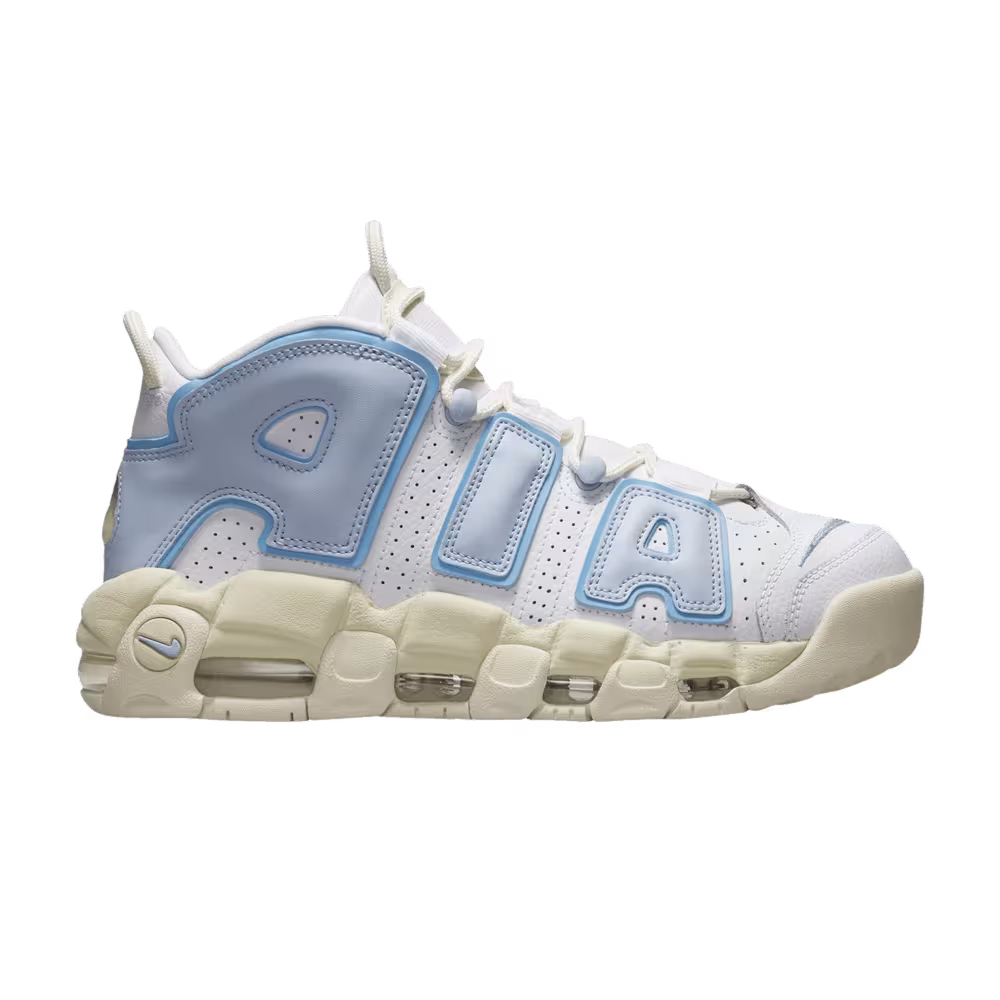 Nike Women's Air More Uptempo White Ocean Bliss