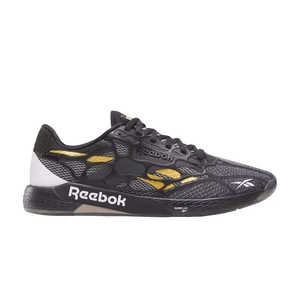 Reebok Nano Pro Black/White/Grit Gold