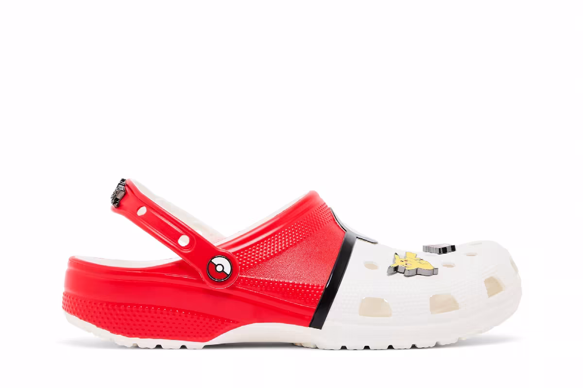 Pokémon's x Crocs Classic Clog Poké Ball, view 2