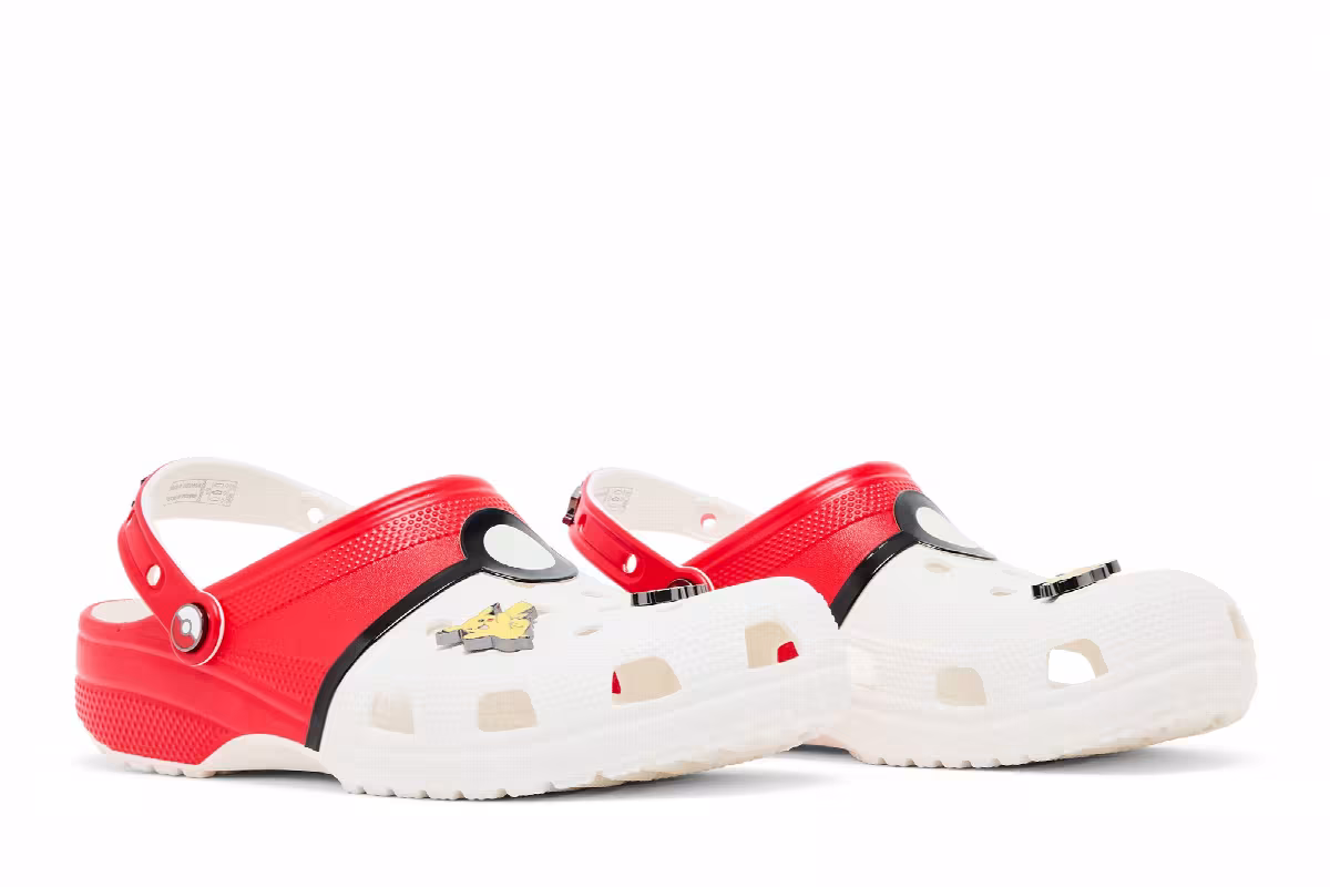 Pokémon's x Crocs Classic Clog Poké Ball, view 9