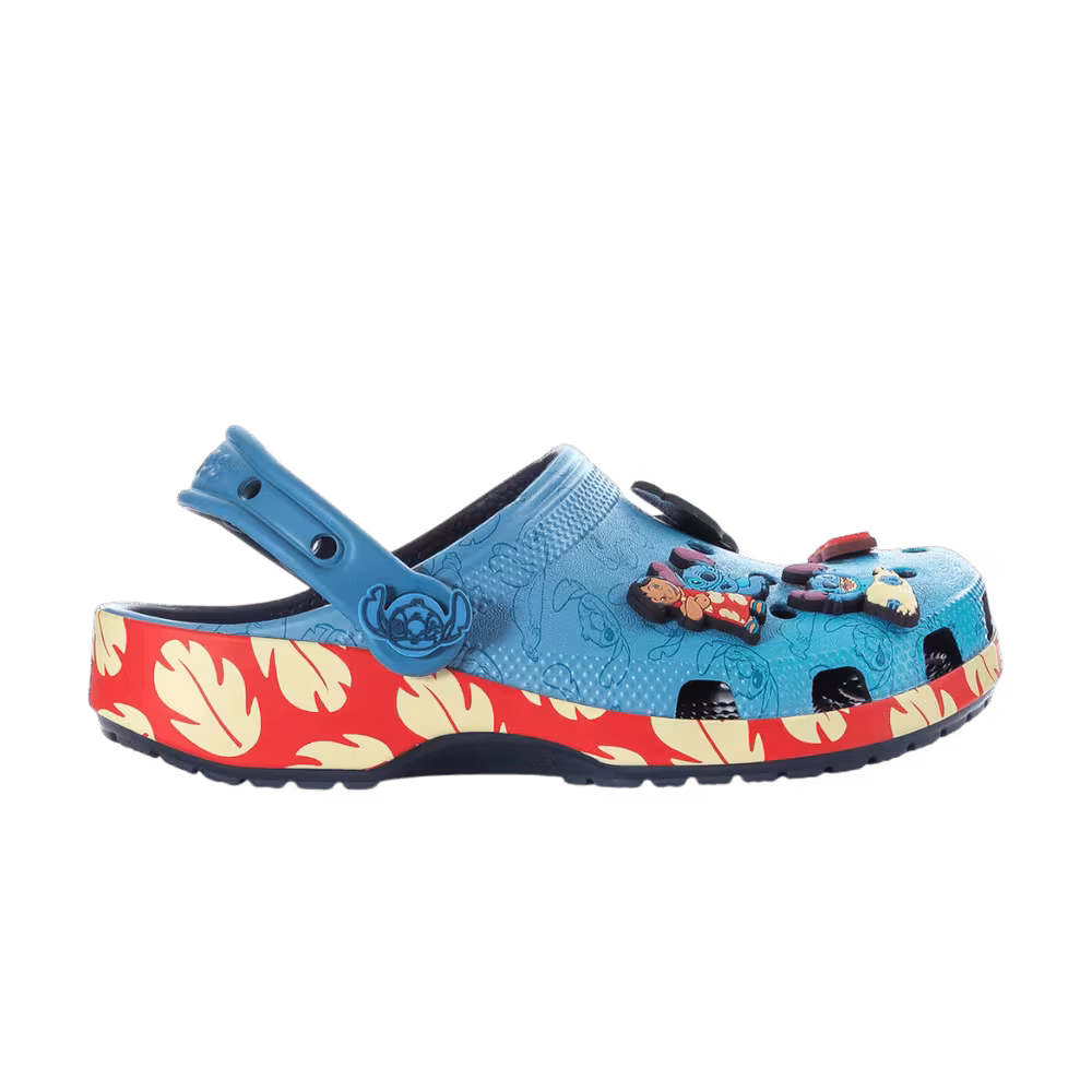 Lilo & Stitch x Crocs Classic Clog Blue Red Cream
