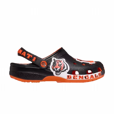 NFL x Crocs Classic Clog Big Kid 'Cincinnati Bengals'