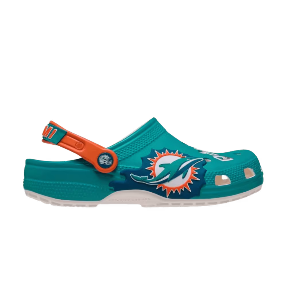 NFL x Crocs Classic Clog Big Kid Miami Dolphins