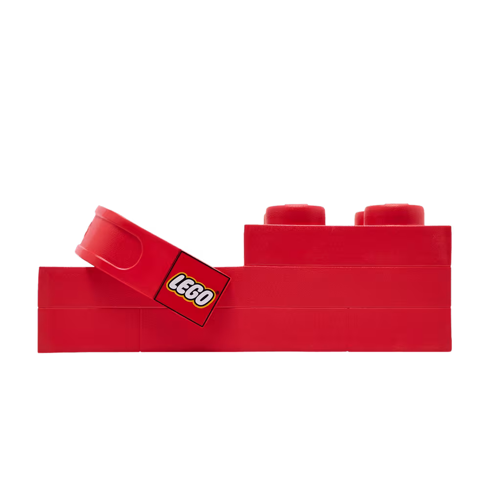 Lego x Crocs Brick Clog Bright Red
