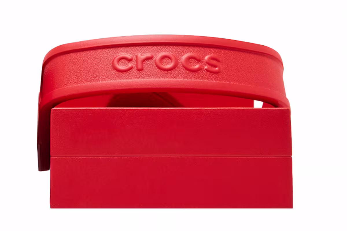 Lego x Crocs Brick Clog Bright Red, view 8