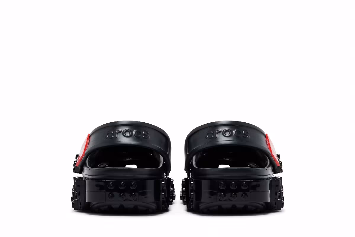 LEGO x Crocs Midnight Garden Creativity Clog Black Red, view 7