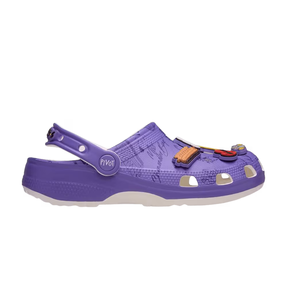 Crocs Friends Classic Clogs Purple