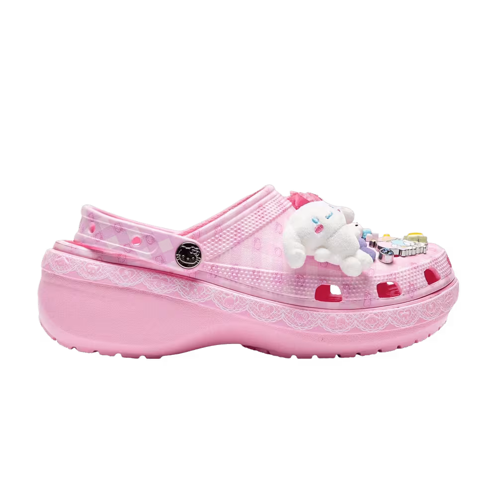 Hello Kitty x Crocs Women's Platform Clog Pastel Pink