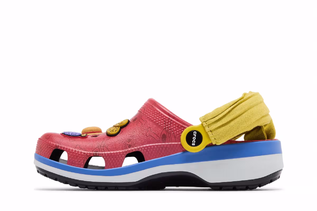 One Piece x Crocs Classic Clog Kids Luffy, view 4