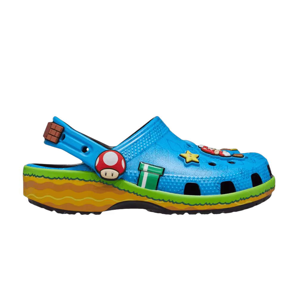 Super Mario x Crocs Classic Clog Kids Blue