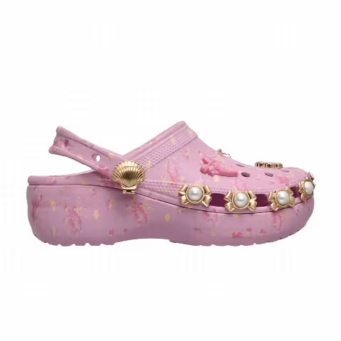 LoveShackFancy x Crocs Wmns Classic Platform Clog 'Ballerina Pink'