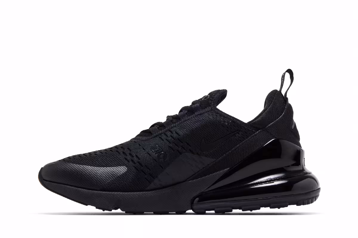 Nike Air Max 270 Triple Black 2024, view 4