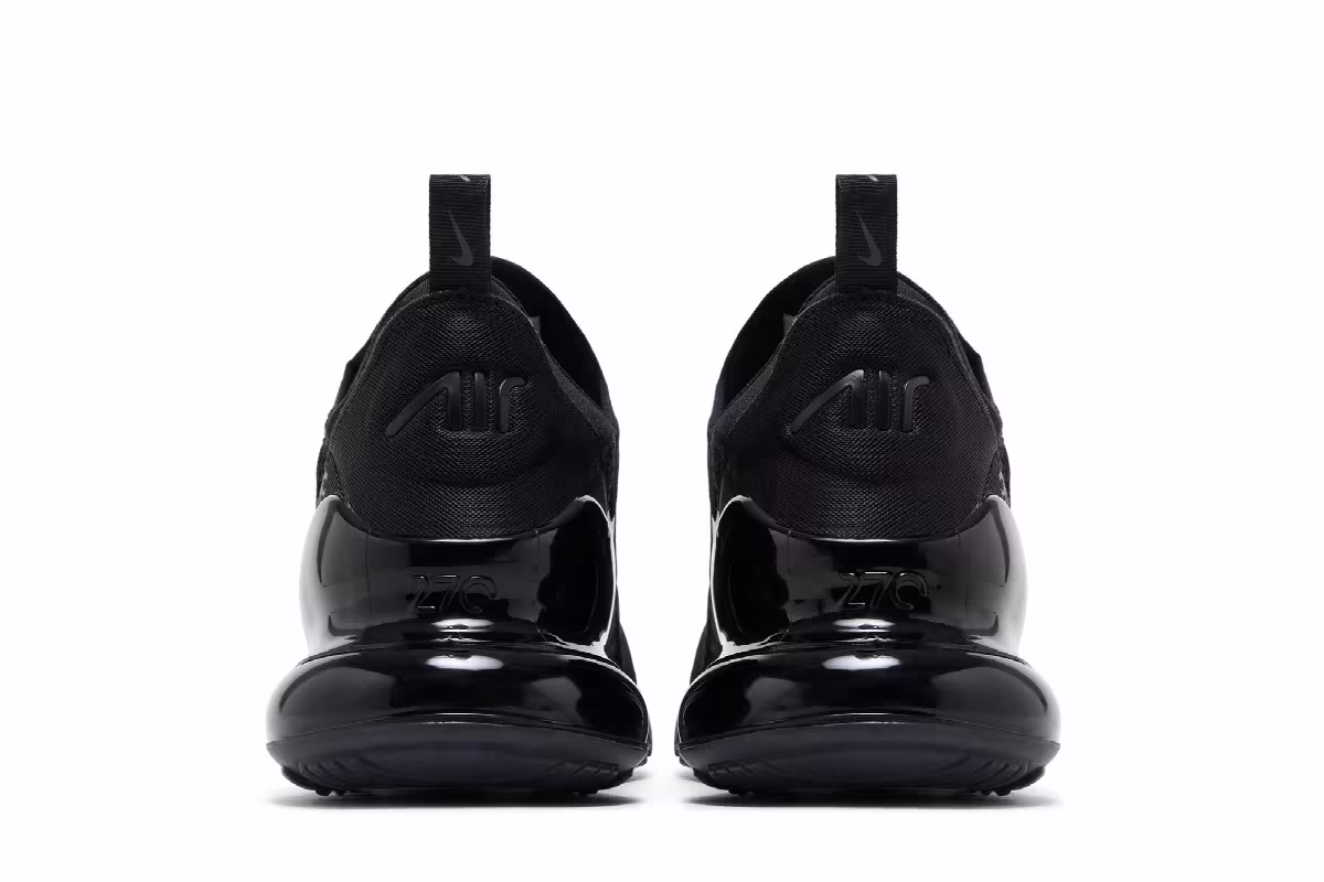 Nike Air Max 270 Triple Black 2024, view 7